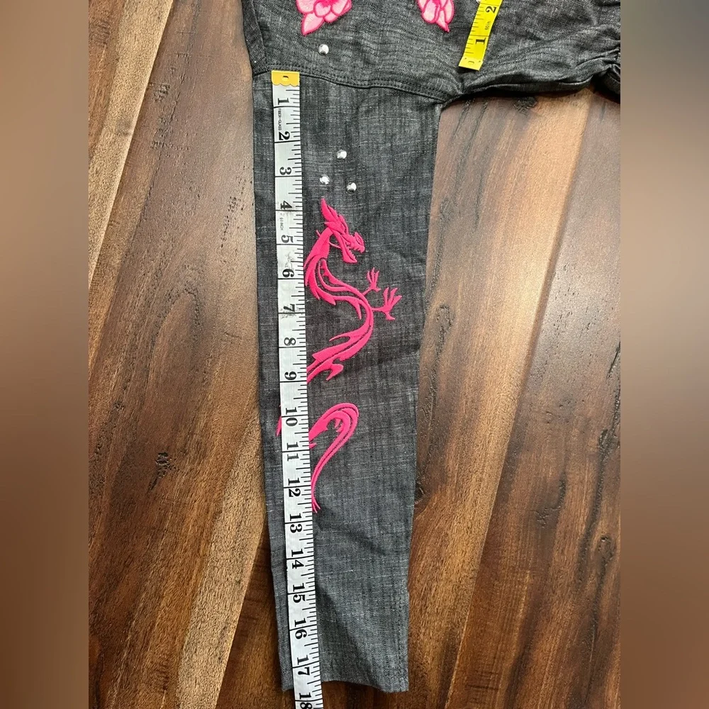 Disney Mulan Grey & Pink Jumpsuit/ Costume